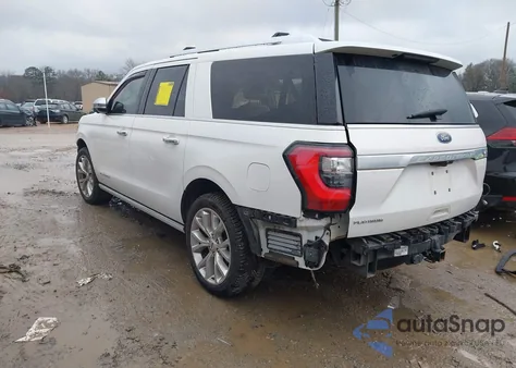 2018 Ford Expedition Max Platinum из США, поврежденный, VIN 1FMJK1MT6JEA65637